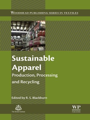 cover image of Sustainable Apparel